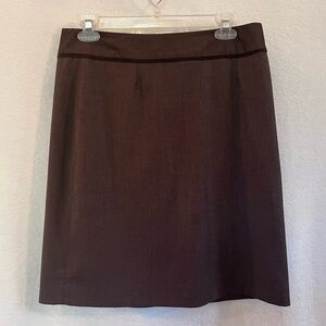 Banana Republic Dark Brown Pencil Skirt